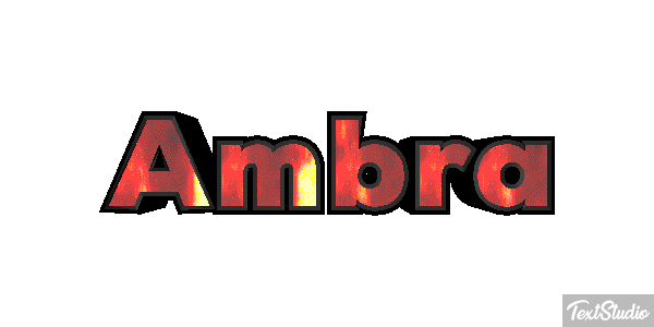 Ambra Text effect