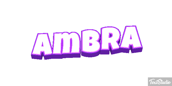 Ambra Text effect