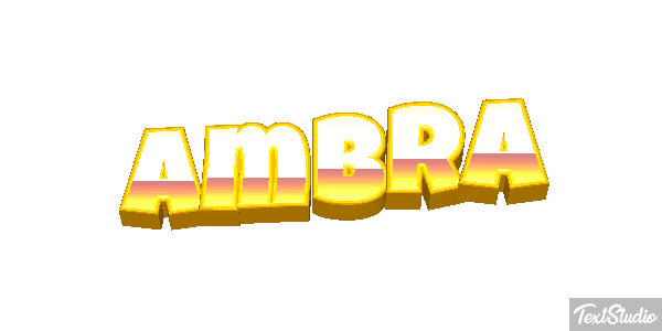 Ambra Text effect