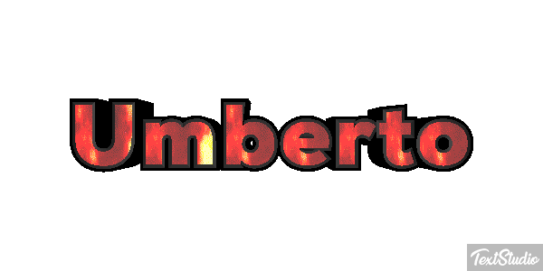 Umberto Effetto testo