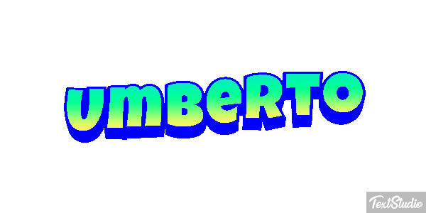 Umberto Effetto testo