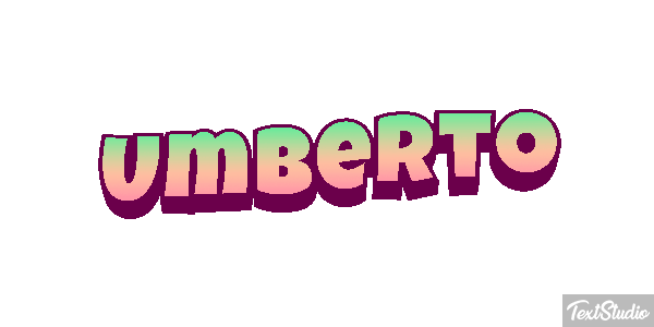 Umberto Effetto testo