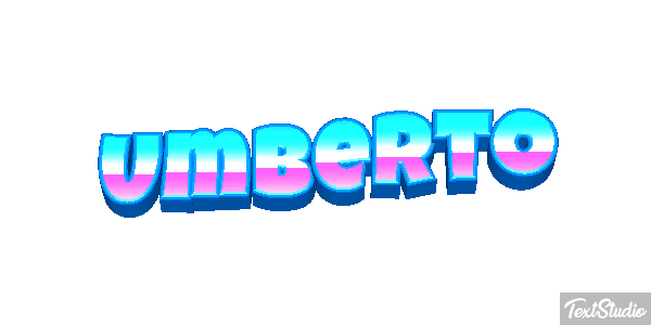 Umberto Effetto testo