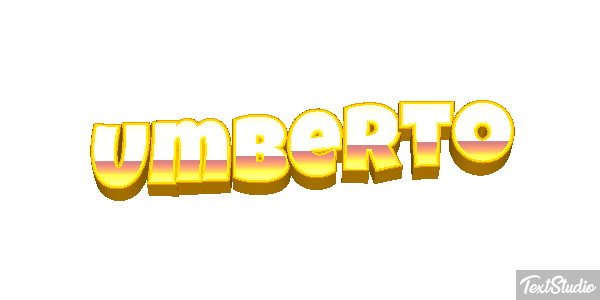Umberto Effetto testo