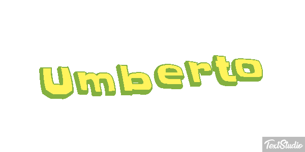 Umberto Effetto testo