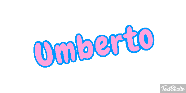 Umberto Effetto testo