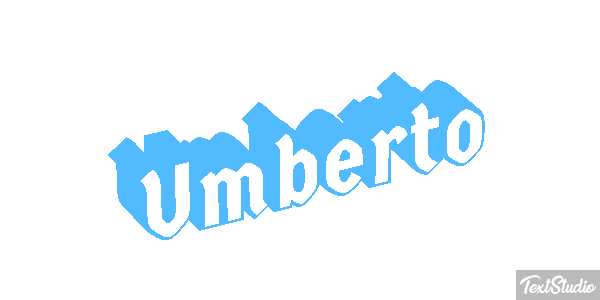 Umberto Effetto testo