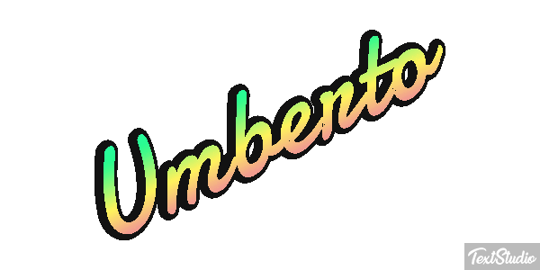 Umberto Effetto testo