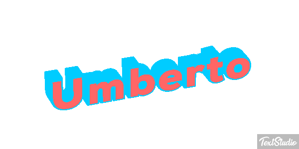 Umberto Effetto testo