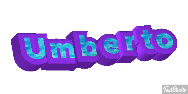 Umberto Effetto testo