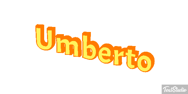 Umberto Effetto testo
