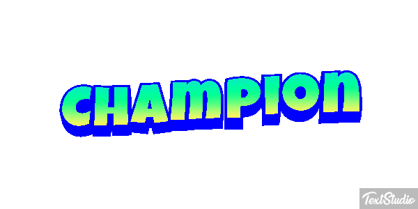 Champion Text effect
