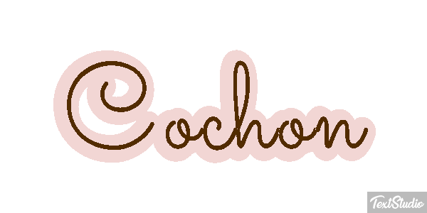 Cochon Efeito do texto