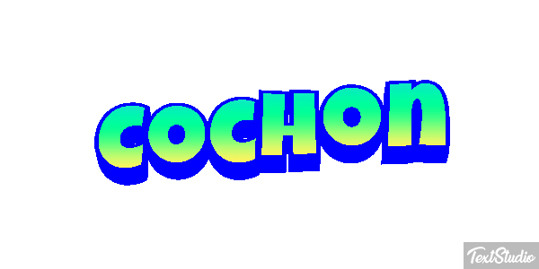 Cochon Efeito do texto