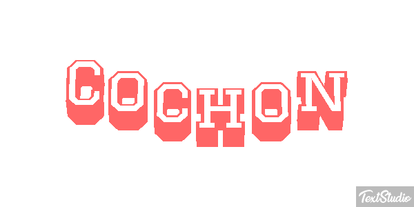 Cochon Efeito do texto