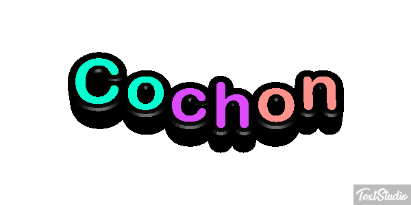 Cochon Efeito do texto