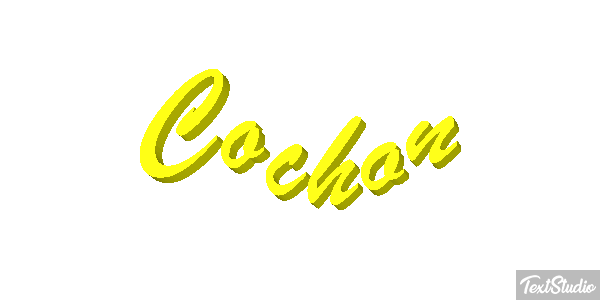 Cochon Efeito do texto