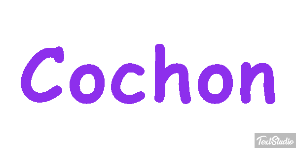 Cochon Efeito do texto
