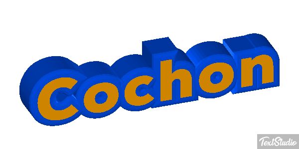 Cochon Efeito do texto