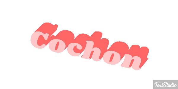 Cochon Efeito do texto