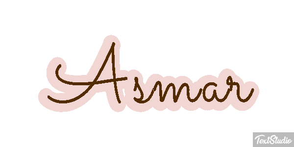 Asmar Texteffekt