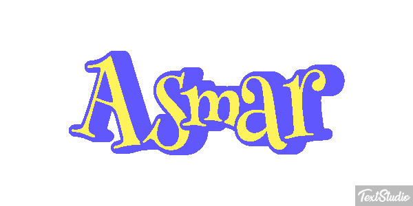 Asmar Texteffekt