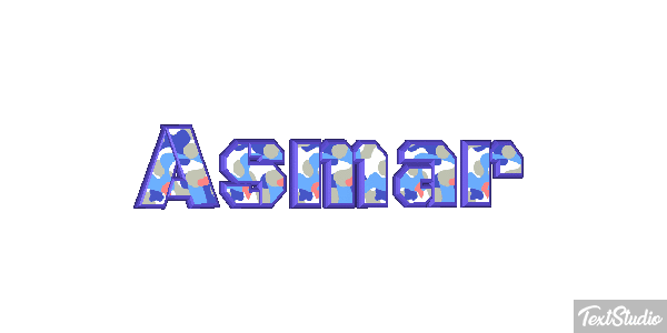 Asmar Texteffekt
