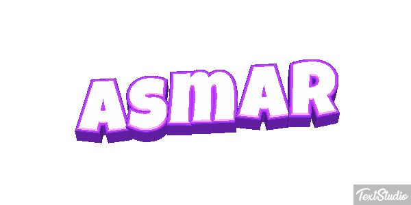 Asmar Texteffekt