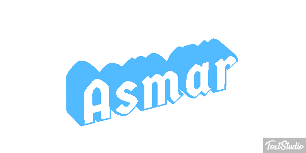 Asmar Texteffekt