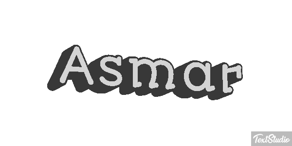 Asmar Texteffekt