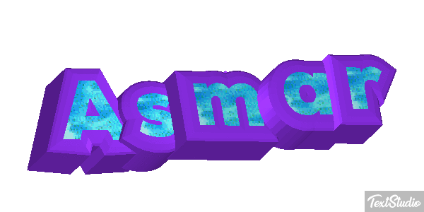 Asmar Texteffekt