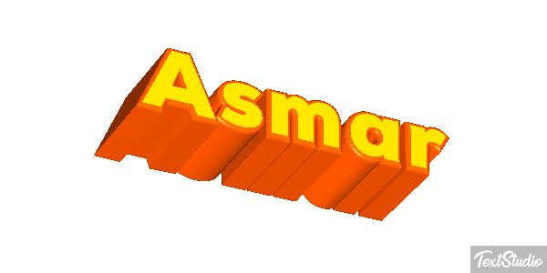 Asmar Texteffekt