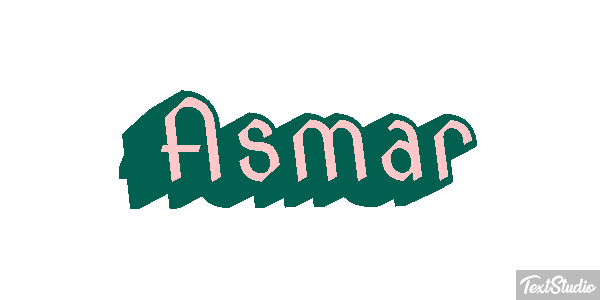 Asmar Texteffekt