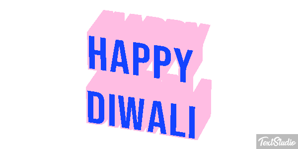 Happy Diwali Text effect
