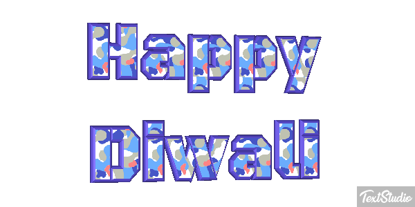Happy Diwali Text effect