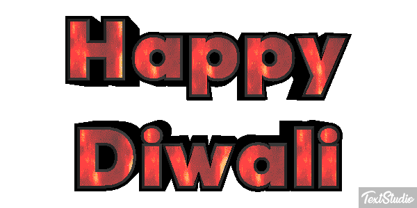 Happy Diwali Text effect