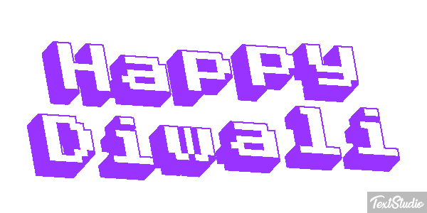 Happy Diwali Text effect
