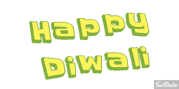 Happy Diwali Text effect