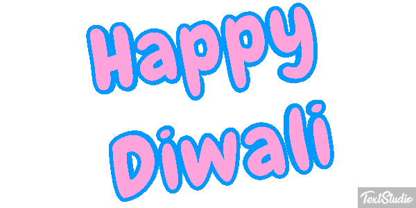 Happy Diwali Text effect