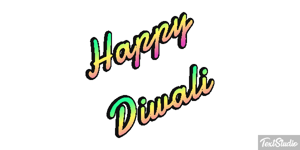 Happy Diwali Text effect