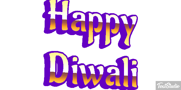 Happy Diwali Text effect