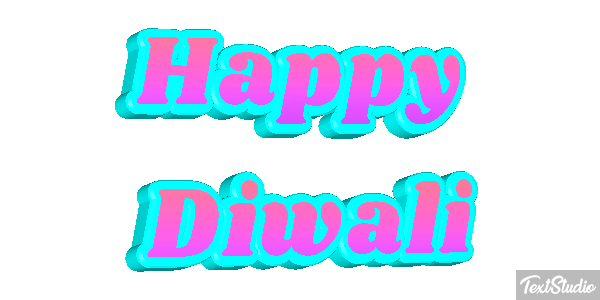 Happy Diwali Text effect