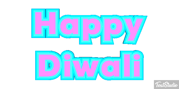 Happy Diwali Text effect