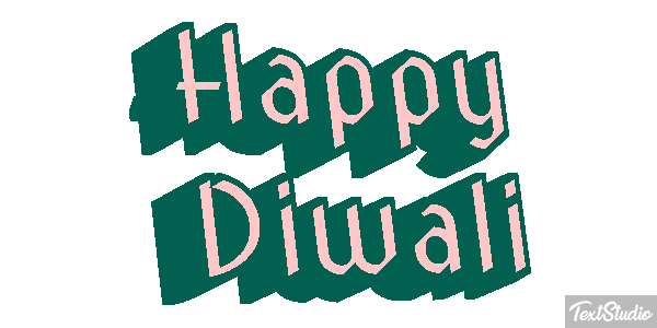 Happy Diwali Text effect
