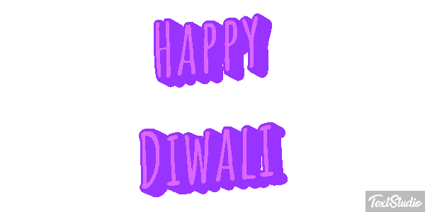 Happy Diwali Text effect