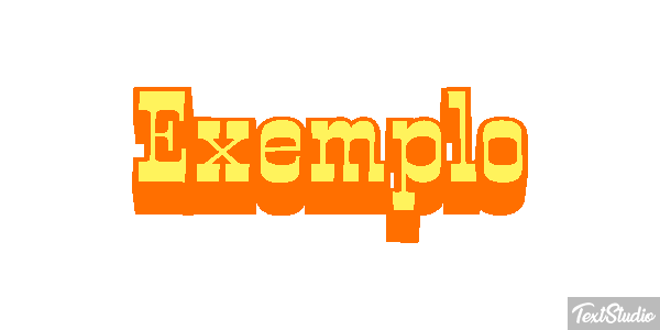 Exemplo Texteffekt