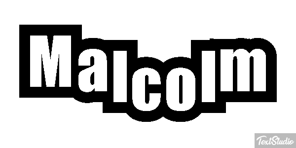 Malcolm Efekt tekstowy