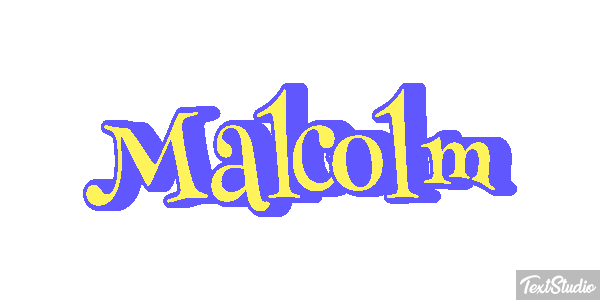 Malcolm Efekt tekstowy