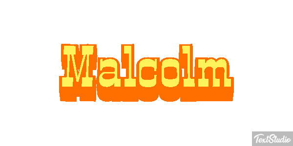 Malcolm Efekt tekstowy
