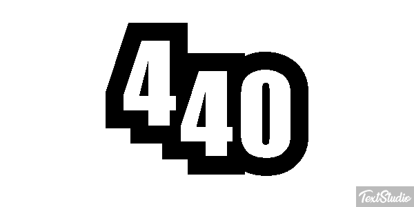 440 Efekt tekstowy